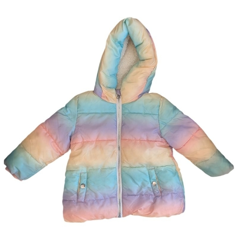 🩵 4/$20 Colorful Hooded Puffer Jacket